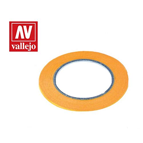 Vallejo - Modellbauklebeband, 1 mm x 18 m - Plastikmodellbau, Werkzeug von AV Vallejo