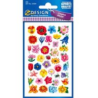 114 AVERY Zweckform Aufkleber 54304 Blumen von AVERY Zweckform