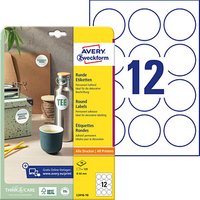 120 AVERY Zweckform Etiketten L3416-10 weiß 60,0 x 60,0 mm von AVERY Zweckform