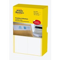 500 AVERY Zweckform Frankieretiketten 3444 weiß 132,0 x 45,0 mm von AVERY Zweckform