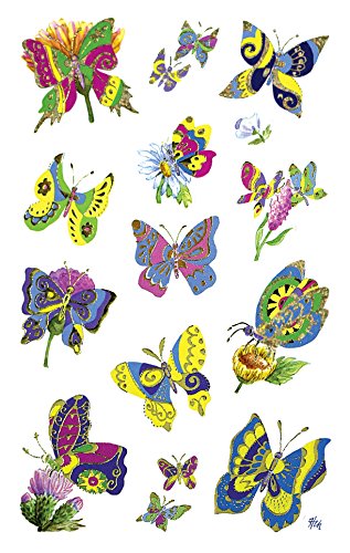 AVERY Zweckform 55157 Deko Sticker Schmetterlinge 28 Aufkleber von AVERY Zweckform