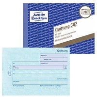 AVERY Zweckform Quittung, MwSt. separat ausgewiesen Formularbuch 302 von AVERY Zweckform