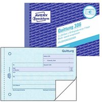 AVERY Zweckform Quittung, MwSt. separat ausgewiesen Formularbuch 306 von AVERY Zweckform