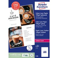 AVERY Zweckform Fotopapier 1298 DIN A4 glänzend 170 g/qm 200 Blatt von AVERY Zweckform