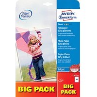 AVERY Zweckform Fotopapier 2567-75 DIN A4 glänzend 125 g/qm 75 Blatt von AVERY Zweckform