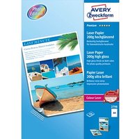 AVERY Zweckform Fotopapier 2798 DIN A4 hochglänzend 200 g/qm 100 Blatt von AVERY Zweckform