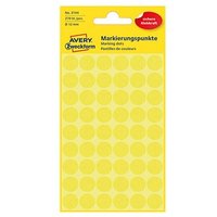 AVERY Zweckform Klebepunkte 3144 gelb Ø 12,0 mm von AVERY Zweckform