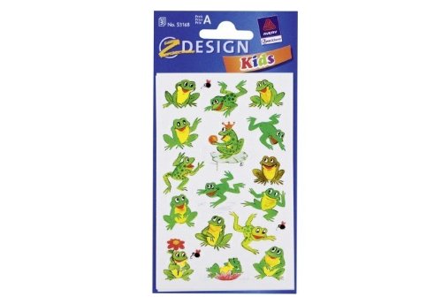 Avery Zweckform ZDesign 53168, Kinder Sticker Frösche 3 Bogen 3 Avery Zweckform ZDesign 53168, Kinder Sticker Frösche 3 Bogen 3 von AVERY Zweckform