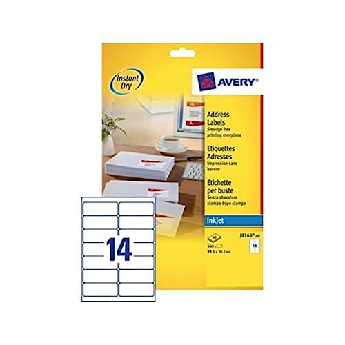 LABELS AVERY J8163 von Avery