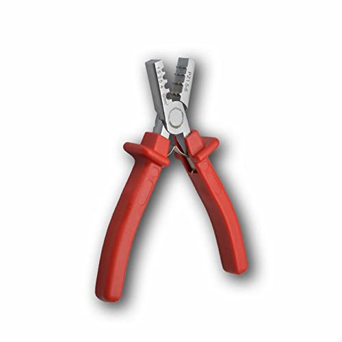 AWANEYQ-Zange Sicherungsringzangen Style Small Crimping Pliers for Insulated and Non-Insulated Ferrules Terminals Clamp Hand Tools(PZ0.5-16 Yellow) von AWANEYQ