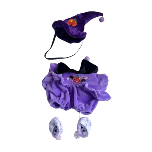 ＡＷＨＡＯ 3X Fashion Dolls Halloween Kleidung mit Hut, Schuhen, Kostüm für 8 Zoll Puppen von ＡＷＨＡＯ