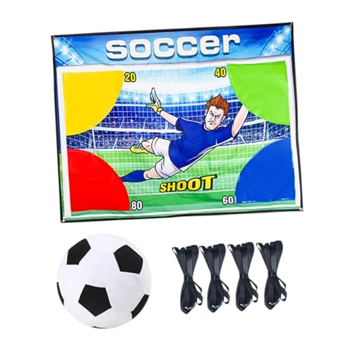 ＡＷＨＡＯ Passieren Sie Zielspielzeug werfen Zielspielzeug, Target Toss -Spiele, klebriges Tor für Park Backyard Back to School Beach, Hof, Hof, Fußball von ＡＷＨＡＯ