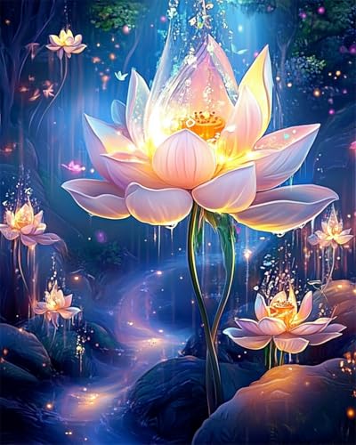 AYAOYANGGO 9CT Diy Französisches Stickset Mit Perlen Fantasie Rosa Lotus Bead Embroidery Kit Kreuzstich,Nadelspitze,Handarbeit,Wandteppich-Set,Perlenstickerei-Muster,3D-Stickset 50x60cm AYAOYANGGO 9CT Diy Französisches Stickset Mit Perlen Fantasie Rosa Lotus Bead Embroidery Kit Kreuzstich,Nadelspitze,Handarbeit,Wandteppich-Set,Perlenstickerei-Muster,3D-Stickset 50x60cm von AYAOYANGGO