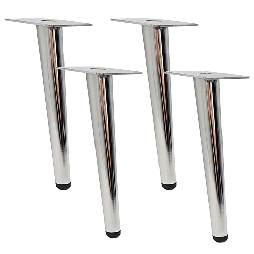 AYCDL Möbelbeine Aus Eisen, Schräge Kegel-DIY-Tischbeine Aus Metall Für Couchtisch, Couch, Stuhl, Ottomane, Fernsehständer, Tragkraft 800 Kg, Inkl. Schrauben, 25 cm ,25cm/9.8in AYCDL Möbelbeine Aus Eisen, Schräge Kegel-DIY-Tischbeine Aus Metall Für Couchtisch, Couch, Stuhl, Ottomane, Fernsehständer, Tragkraft 800 Kg, Inkl. Schrauben, 25 cm ,25cm/9.8in von AYCDL
