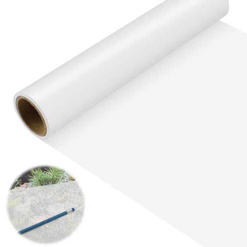 AYESY Transparentpapier Rolle, 20M*30CM Schnittmusterpapier, Pauspapier, Skizzenpapier, Transparentes Architektenpapier, Professionelles Pauspapier & Tracing Paper, Zeichenpapier zum Malen Verpacken von AYESY