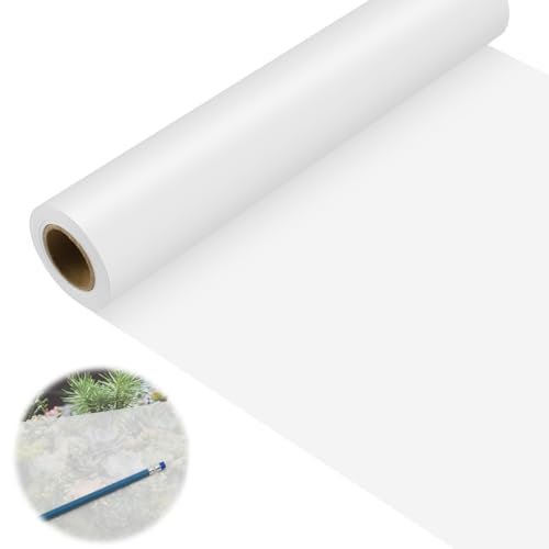 AYESY Transparentpapier Rolle, 50M*30CM Schnittmusterpapier, Pauspapier, Skizzenpapier, Transparentes Architektenpapier, Professionelles Pauspapier & Tracing Paper, Zeichenpapier zum Malen Verpacken von AYESY