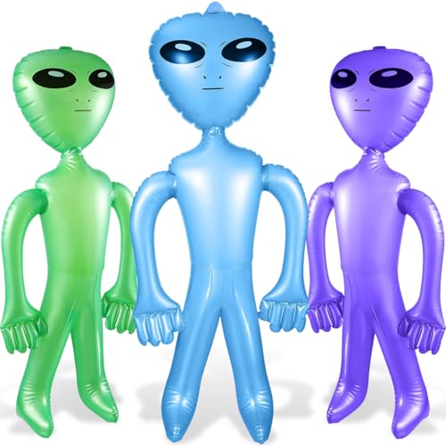 Aufblasbarer Alien-Ballon, Dreiteiliges aufblasbares Alien-Set,Ballonspielzeug für Halloween, Themenpartys, Geburtstagsfeiern, Halloween, Karneval Aufblasbarer Alien-Ballon, Dreiteiliges aufblasbares Alien-Set,Ballonspielzeug für Halloween, Themenpartys, Geburtstagsfeiern, Halloween, Karneval von AYEUPZ