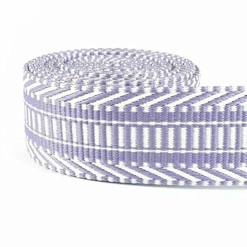 1/2/3/4/5 Meter 38 mm Jacquard-Gurtband für Riemen, ethnisches Band, Gepäck, dekoratives Schrägband, DIY-Nähzubehör – RD155 – Hellviolett – 38 mm – 4,0 Meter 1/2/3/4/5 Meter 38 mm Jacquard-Gurtband für Riemen, ethnisches Band, Gepäck, dekoratives Schrägband, DIY-Nähzubehör – RD155 – Hellviolett – 38 mm – 4,0 Meter von AYHTUD