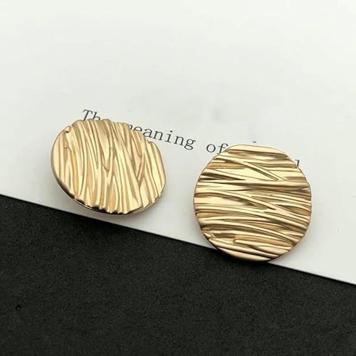 10 Stück/Lot Modischer Streifen-Metallknopf zum Nähen von Windjacken, Mänteln, Boutique-Knöpfen, dekorativ-5-167-1-23,0 mm 10 Stück/Lot Modischer Streifen-Metallknopf zum Nähen von Windjacken, Mänteln, Boutique-Knöpfen, dekorativ-5-167-1-23,0 mm von AYHTUD