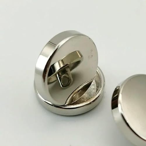 10 Stück runde, glatte, flache goldene Metallknöpfe für Kleidung, Jeans, Blusen, Mini-Nähzubehör, Designer-Nähknöpfe, 2–25 mm, 10 Stück 10 Stück runde, glatte, flache goldene Metallknöpfe für Kleidung, Jeans, Blusen, Mini-Nähzubehör, Designer-Nähknöpfe, 2–25 mm, 10 Stück von AYHTUD