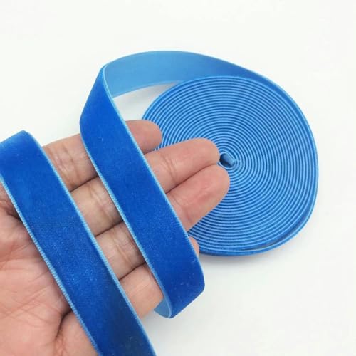 15/20/25/30/38 Samtband, Hochzeits- und Partydekoration, handgefertigtes Band zum Verpacken von Haarschleifen, DIY-Weihnachtsband-036-15 mm (5 Yards) von AYHTUD