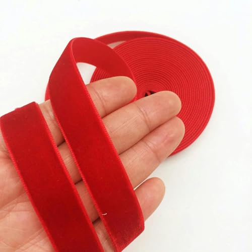 15/20/25/38 mm Samtband, handgefertigt, Hochzeits- und Party-Dekorationsband zum Verpacken, DIY-Verpackungsschleifen, Duschdekoration-032-30 mm (3 Yards) von AYHTUD