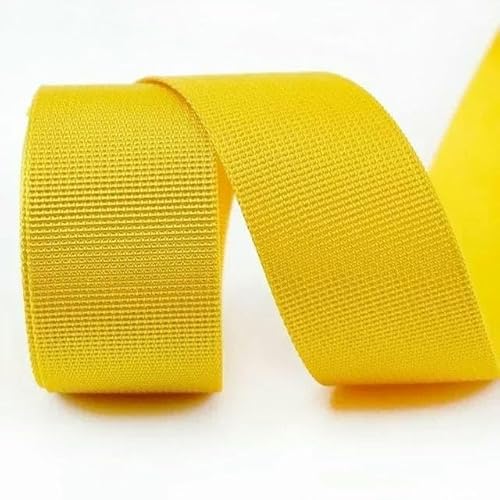 2 m, 20–50 mm, 1 mm dickes Nylon-Gurtband, Taschengurt, gewebtes Band, Haustierhalsband, Zugseil, Band, Nähen, Schrägband, Zubehör, Gelb, 20 mm 2 m, 20–50 mm, 1 mm dickes Nylon-Gurtband, Taschengurt, gewebtes Band, Haustierhalsband, Zugseil, Band, Nähen, Schrägband, Zubehör, Gelb, 20 mm von AYHTUD