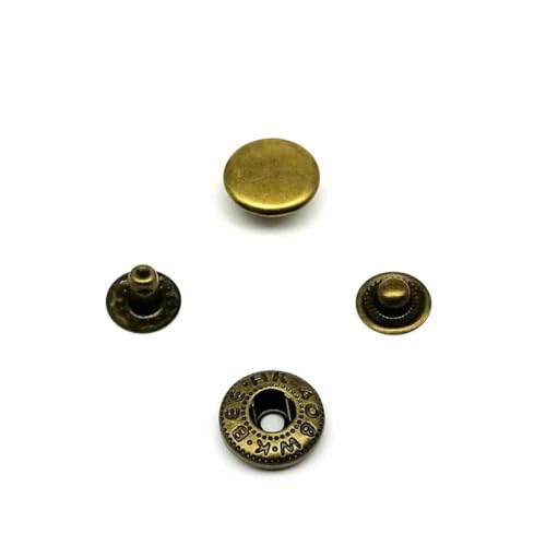 25 Sets Nr. 655, Nr. 633, Nr. 831, Nr. 201, Metall, kein Nähen, Druckknopf, Druckknopf, Niete, Ledertasche, Kleidung, Jacke, Reparatur, Niete, DIY-633, 12,5 mm, Messing 25 Sets Nr. 655, Nr. 633, Nr. 831, Nr. 201, Metall, kein Nähen, Druckknopf, Druckknopf, Niete, Ledertasche, Kleidung, Jacke, Reparatur, Niete, DIY-633, 12,5 mm, Messing von AYHTUD