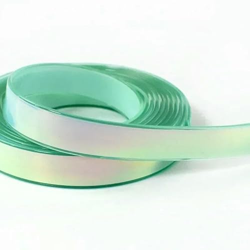 5/10 m, 12 mm, flache Silikonschnur, glänzendes Lederband, Schlüsselanhänger, Schmuck, Dekoration, Band, DIY-Nähzubehör, Grün, 12 mm, 10 Meter 5/10 m, 12 mm, flache Silikonschnur, glänzendes Lederband, Schlüsselanhänger, Schmuck, Dekoration, Band, DIY-Nähzubehör, Grün, 12 mm, 10 Meter von AYHTUD