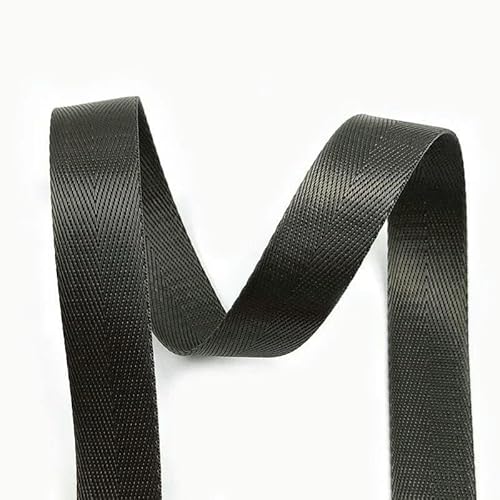 5 Meter 20/25/32/38/50 mm Nylon-Gurtband, 1 mm dick, einfarbiges Band für Schrägband für Auto-Rucksäcke, Dunkelgrau, 38 mm 5 Meter 20/25/32/38/50 mm Nylon-Gurtband, 1 mm dick, einfarbiges Band für Schrägband für Auto-Rucksäcke, Dunkelgrau, 38 mm von AYHTUD