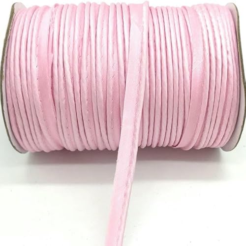 5 Yards Rand Nähband Kordel Seil für Laken Sofa Vorhänge Hüte Kleidung Verschiedene Stoffe DIY-Rosa von AYHTUD