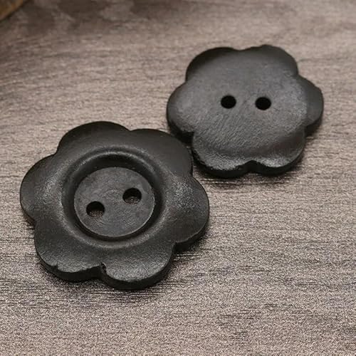 50 Stück DIY Holzknöpfe Nähzubehör Handgefertigte Holzhandwerk Kleidung Pullover Dekoration 2 Löcher Holz Vintage Knopf-C Stil 50 Stück-25 mm 50 Stück DIY Holzknöpfe Nähzubehör Handgefertigte Holzhandwerk Kleidung Pullover Dekoration 2 Löcher Holz Vintage Knopf-C Stil 50 Stück-25 mm von AYHTUD