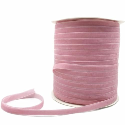 6/10/15/20/25/38 mm Samtband, handgefertigt, Hochzeitsfeier-Dekorationsband zum Verpacken, DIY-Haarschleife, Nähstoff-05–15 mm, 5 Yards von AYHTUD