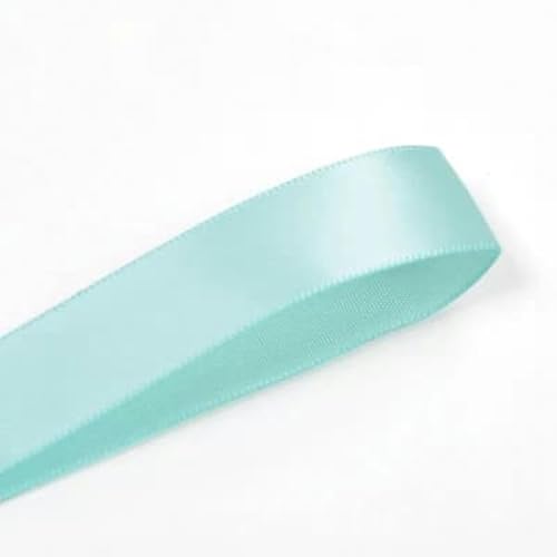 6 9 13 16 19 22 mm doppelseitiges Satinband 100 Yards blau für Party-Hochzeitsdekoration handgefertigte Rosenblüten Ribbongs-Mineral Lce 324-13,0 mm von AYHTUD