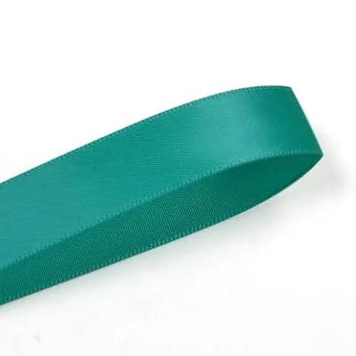 6 9 13 16 19 22 mm doppelseitiges Satinband 100 Yards blau für Party-Hochzeitsdekoration handgefertigte Rosenblüten Ribbongs-Stockente 342–16 mm von AYHTUD