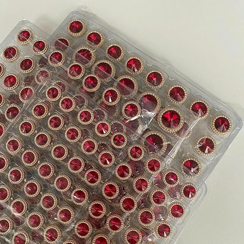 Luxuriöse Kristallknöpfe für Mantel, Windjacke, dekoratives Handarbeitszubehör, Bastelbedarf, Nähen, Hochfußschnalle, 6 Stück, TB476, 7–18 mm, 6 Stück Luxuriöse Kristallknöpfe für Mantel, Windjacke, dekoratives Handarbeitszubehör, Bastelbedarf, Nähen, Hochfußschnalle, 6 Stück, TB476, 7–18 mm, 6 Stück von AYHTUD