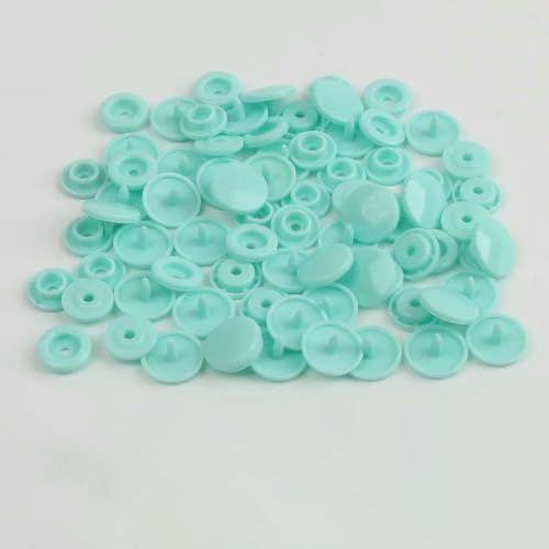 Modische 10/20/50/100 Sets T5 Druckknöpfe Nylonknöpfe Kinderknöpfe Set für Babypuppen Kleidung Nähzubehör-Türkis-10 Sets Modische 10/20/50/100 Sets T5 Druckknöpfe Nylonknöpfe Kinderknöpfe Set für Babypuppen Kleidung Nähzubehör-Türkis-10 Sets von AYHTUD