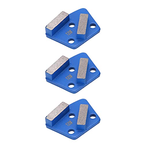 2 Diamant-Schleifschuhe, Aggressives Schneiden, Blau 120#, Trapezförmiger Betonboden, Geeignet für Alle Schleifmaschinen, Glatte Oberfläche, Hohe Härte, Exquisite Verarbeitung 2 Diamant-Schleifschuhe, Aggressives Schneiden, Blau 120#, Trapezförmiger Betonboden, Geeignet für Alle Schleifmaschinen, Glatte Oberfläche, Hohe Härte, Exquisite Verarbeitung von AYNEFY