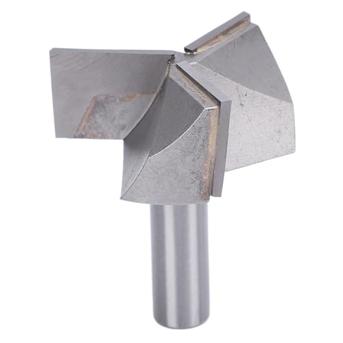 3-schneidiges Hartmetall-Nutwerkzeug, Flachtrimmer-Bodenfräser, 12 X 50, Fräser aus YG8-Legierung mit 45 Kohlenstoffstahlkörper, Ideal für Flache Platten 3-schneidiges Hartmetall-Nutwerkzeug, Flachtrimmer-Bodenfräser, 12 X 50, Fräser aus YG8-Legierung mit 45 Kohlenstoffstahlkörper, Ideal für Flache Platten von AYNEFY