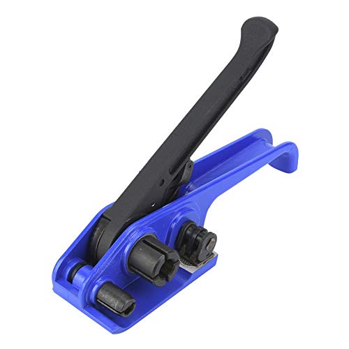 AYNEFY Umreifungsgerät Umreifungsspanner Manuelle PET/PP-Umreifung Verpackungsmaschine Spanngerät Bandspanner Ratschenspanner für Umreifungsband 16-19 mm, Blau von AYNEFY