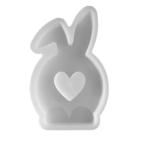 Osterhase Silikonform Ostern Gießform Hase Silikonformen Gießformen Ostern Hase Epoxidharz Formen for Osterhase Kerzen Osterhase Beton zum Gießen (b-A, One Size) von AYOrpeg