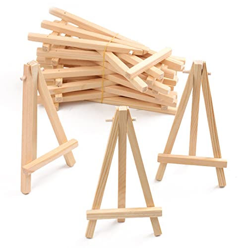 10 Stück Künstler Staffeleien Schreibtisch Holz Stativ Malerei Display Foto Stand Kunst Liefert Für Kid Studenten Kunst Malerei von AYPOHU