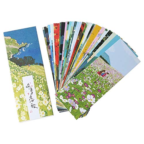 30pcs Winter Lesezeichen Papier Seite Notizen Etikett Nachricht Karte Buch Marker von AYPOHU