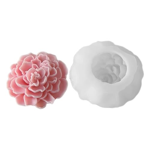 Flexible Silikon Seifenform Blumenförmige Kerzenformen Duft Aromatherapie Herstellungsform Handgefertigte Ornament Form von AYPOHU