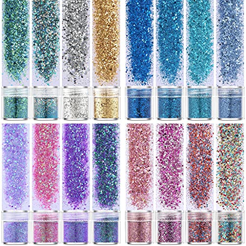 Kristall Pailletten Handwerk Epoxidharz Formfüller Nagelkunst Dekorationen Glitzernde Flocken Holografische Nagel Pailletten von AYPOHU