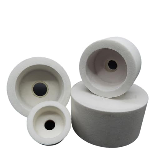 1 stücke Cylinderial Dia75/100/125mm Weiß korund schleifen rad hohe qualität Weiß korund(Dia 125mm Grit 60) von AYYSSM