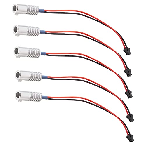 AZDelivery 5 x LED Innenbeleuchtung Ambientebeleuchtung 1,8 W DC 12V Innenraumbeleuchtung mit optischer Faser für DIY Raum Beleuchtung und DIY Projekte Blau von AZDelivery