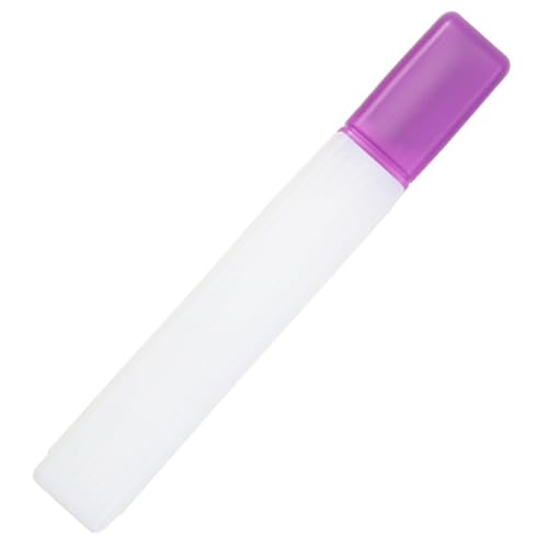 AZIDWERYQ Krampfnadelkoffer, 16.1x2.4x1.6 Zoll Nähnadelkoffer, transparentes Plastik -Versiegelungsstrickspeicher, DIY Purple Nadelhalter zum Nähen der Stickernnadelkoffer zum Nähen der Stickerei von AZIDWERYQ