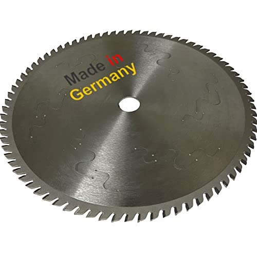 Sägeblatt Hartmetall Dry-Cutter 305 x 25,4 mm HM Kreissägeblatt Metallsägeblatt Alusägeblatt Stahlsägeblatt für Kunststoff Aluminium Stahl Edelstahl für Tischkreissäge Kreissäge für Bosch DeWalt von AZprof