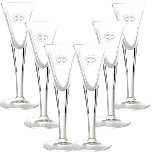 Aalborg Akvavit glasses set of 6 von HOEAEA